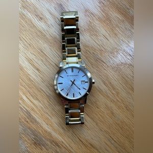 Burberry watch- gold large face
